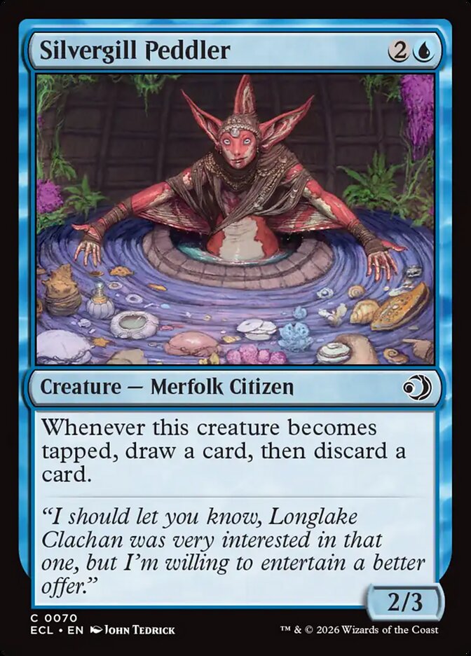 Silvergill Peddler (Lorwyn Eclipsed)
