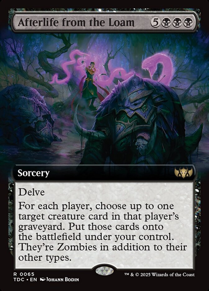 Afterlife from the Loam (Tarkir: Dragonstorm Commander)