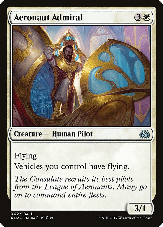 Aeronaut Admiral (Aether Revolt)
