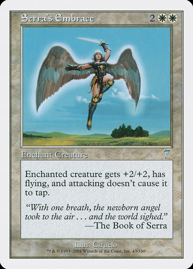 Serra's Embrace (Seventh Edition)