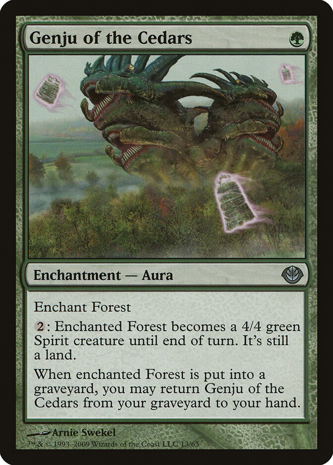Genju of the Cedars (Duel Decks: Garruk vs. Liliana)