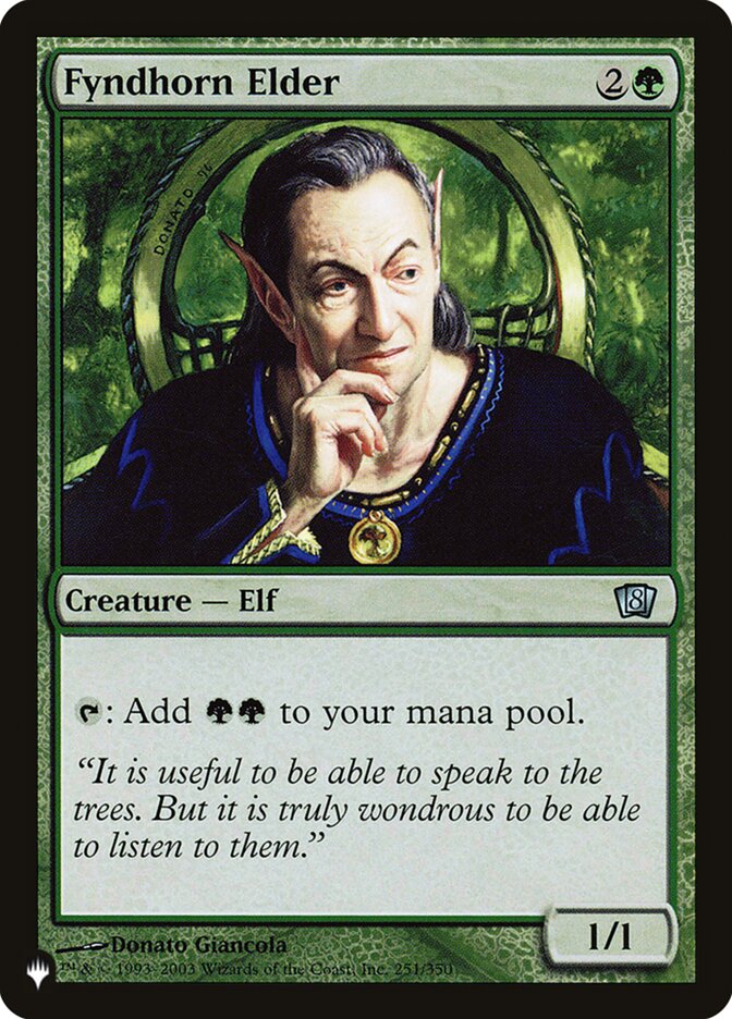 Fyndhorn Elder (The List)