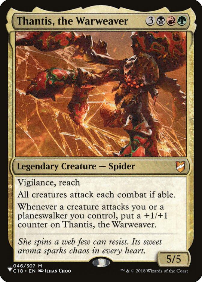 Thantis, the Warweaver (The List)