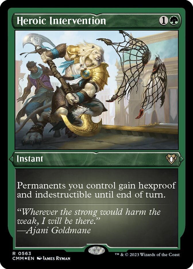 Heroic Intervention (Commander Masters)