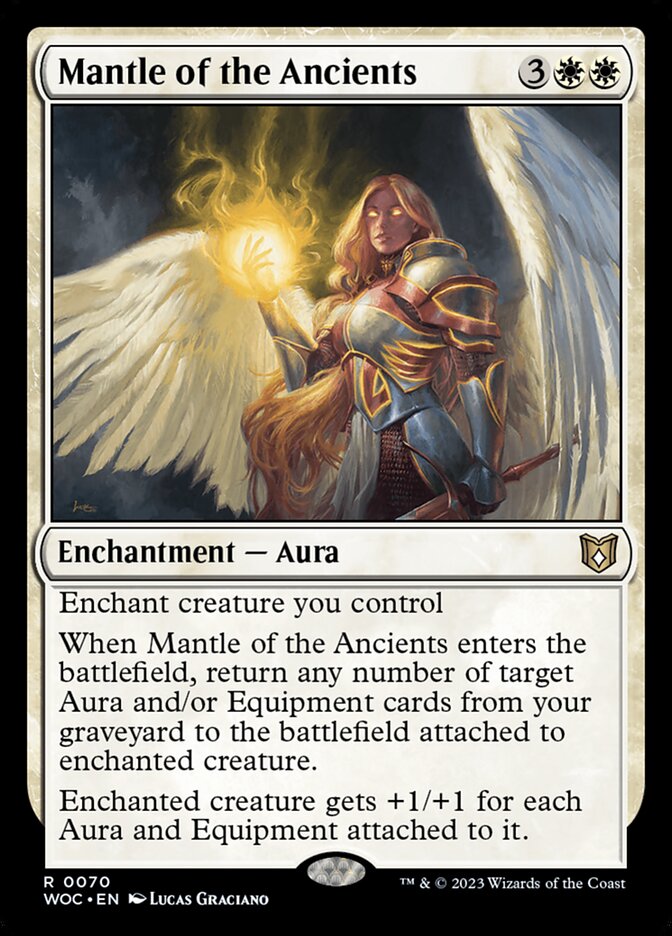 Mantle of the Ancients (Wilds of Eldraine Commander)
