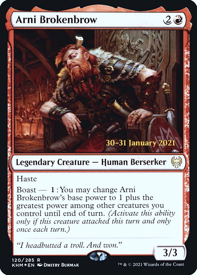 Arni Brokenbrow (Kaldheim Promos)