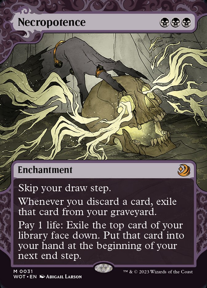 Necropotence (Wilds of Eldraine: Enchanting Tales)