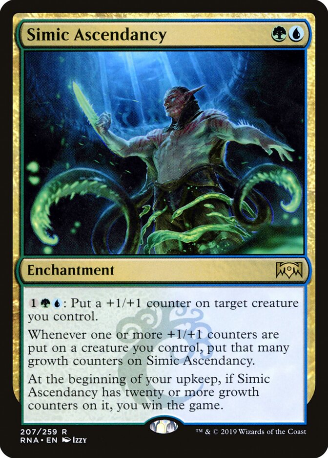 Simic Ascendancy (Ravnica Allegiance)