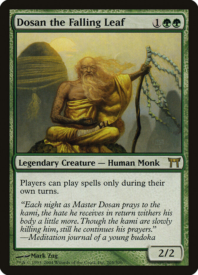 Dosan the Falling Leaf (Champions of Kamigawa)