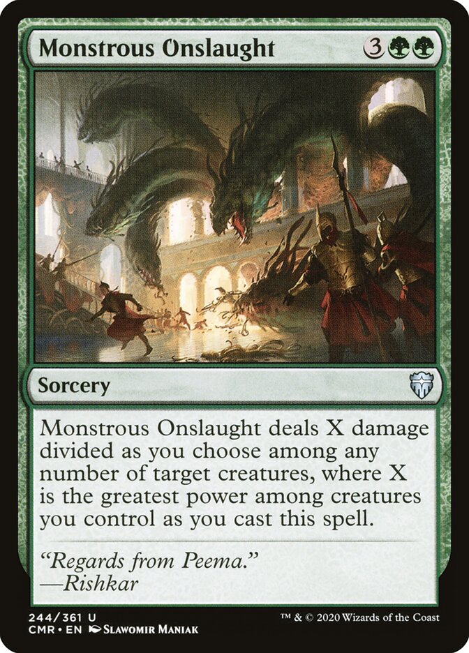 Monstrous Onslaught (Commander Legends)