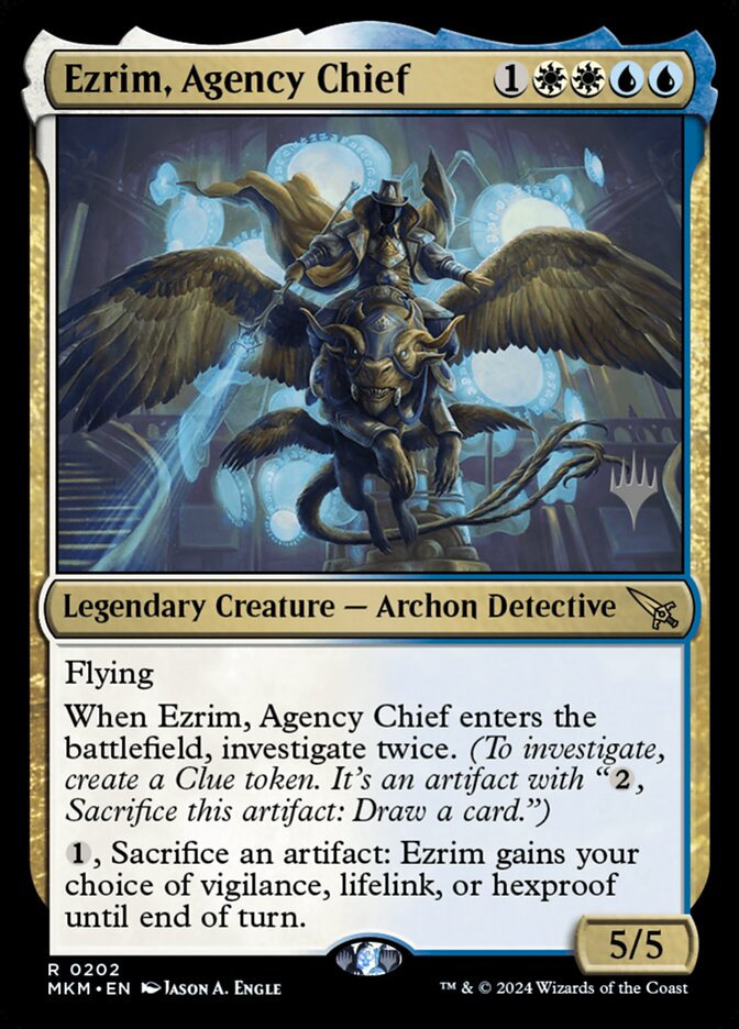 Ezrim, Agency Chief (Murders at Karlov Manor Promos)