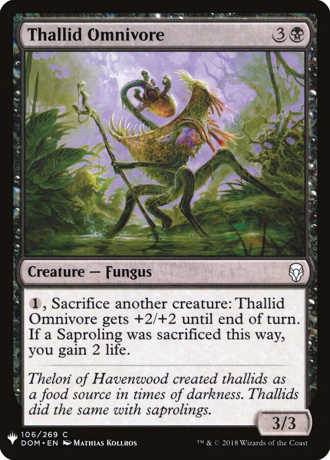 Thallid Omnivore (The List)
