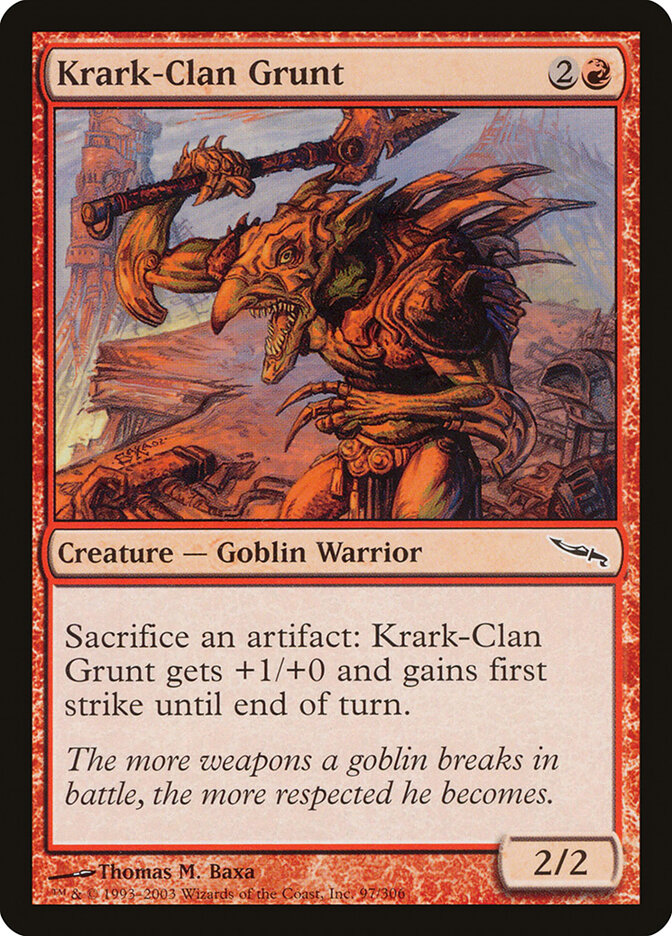 Krark-Clan Grunt (Mirrodin)