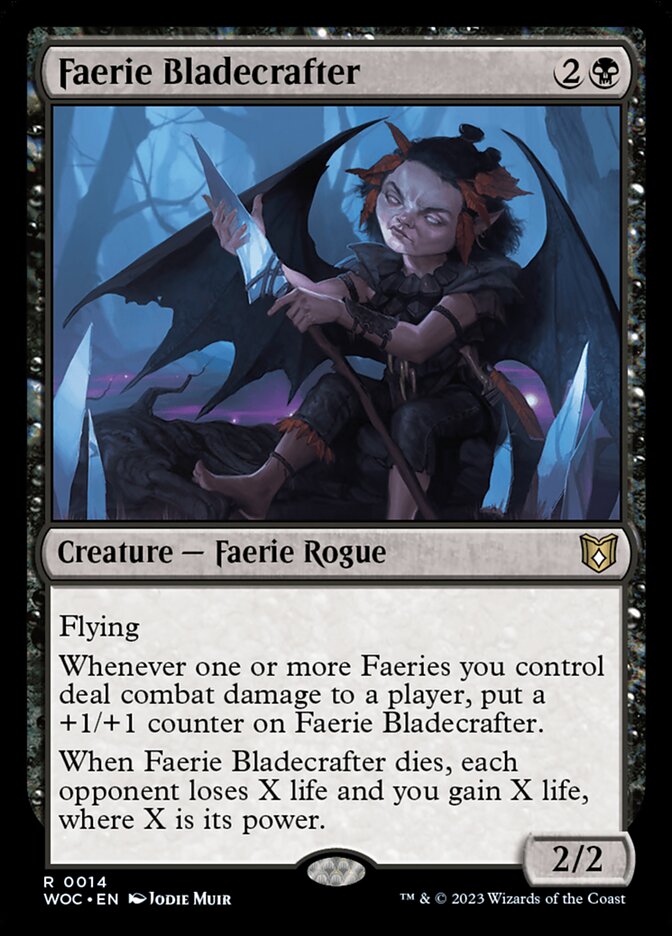 Faerie Bladecrafter (Wilds of Eldraine Commander)