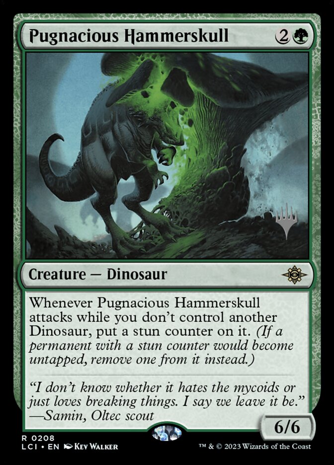 Pugnacious Hammerskull (The Lost Caverns of Ixalan Promos)