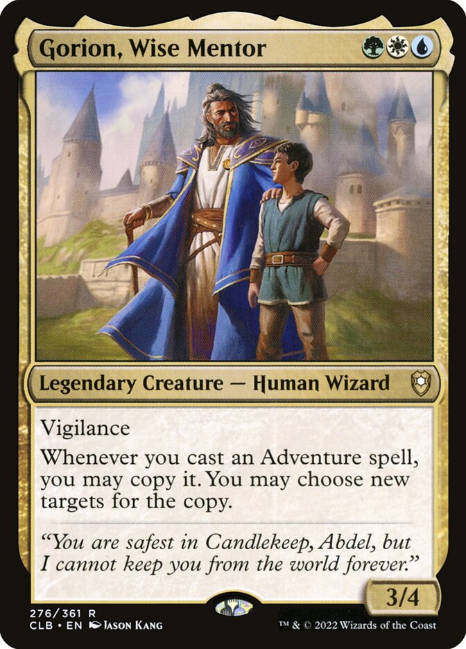 Gorion, Wise Mentor (Commander Legends: Battle for Baldur's Gate)
