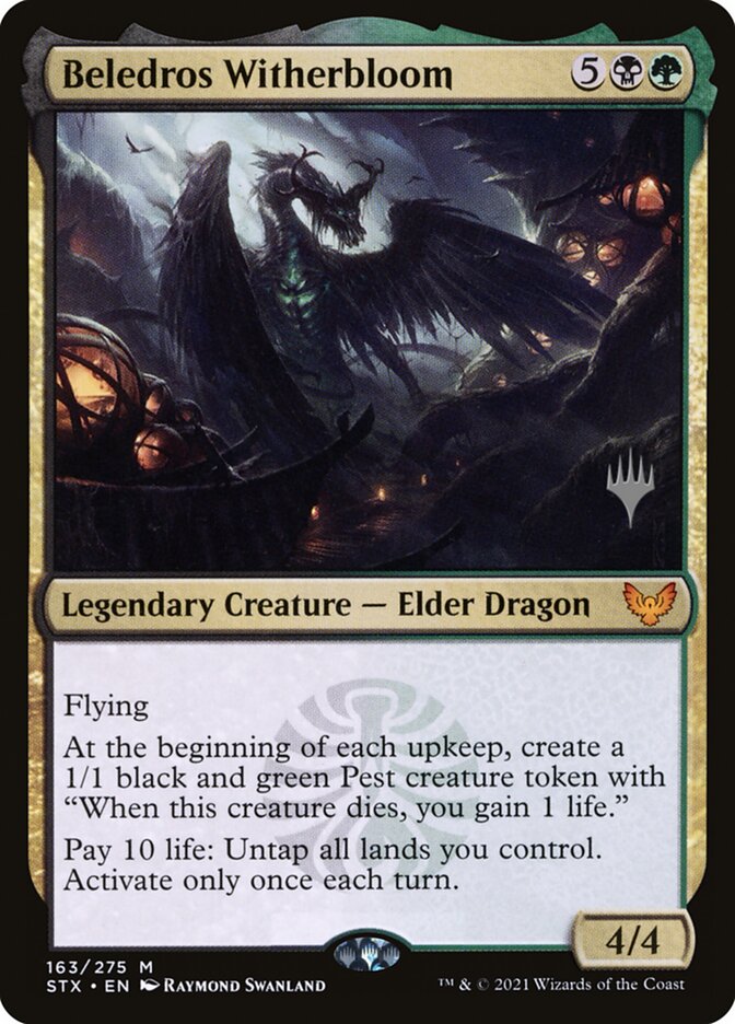 Beledros Witherbloom (Strixhaven: School of Mages Promos)