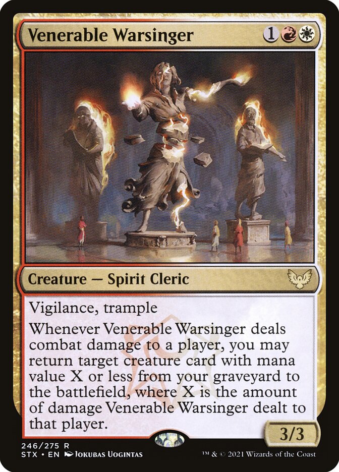 Venerable Warsinger (Strixhaven: School of Mages)