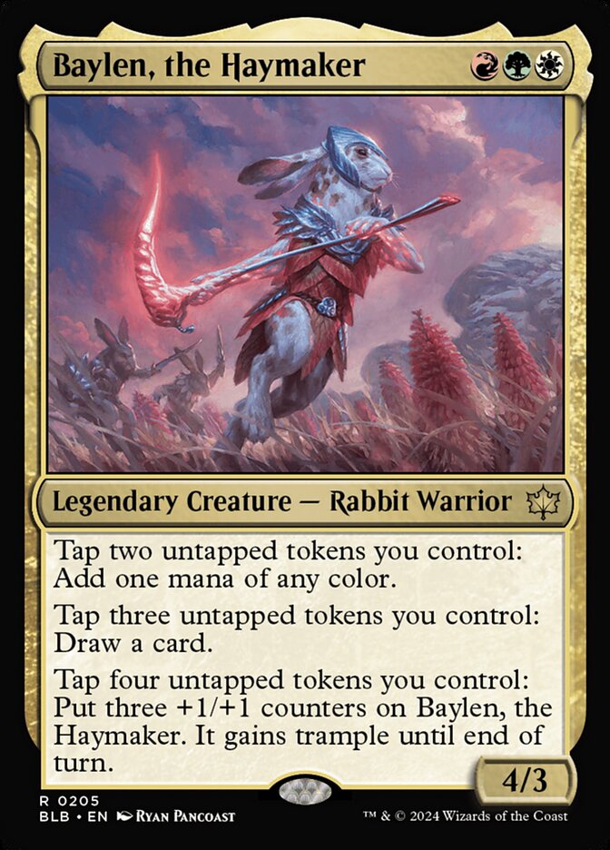 Baylen, the Haymaker (Bloomburrow)