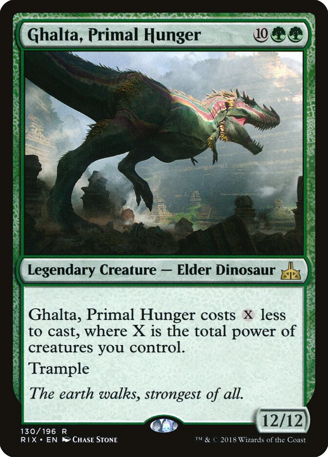 Ghalta, Primal Hunger (Rivals of Ixalan)