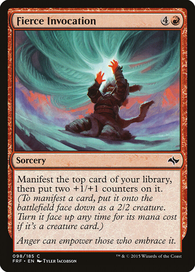 Fierce Invocation (Fate Reforged)