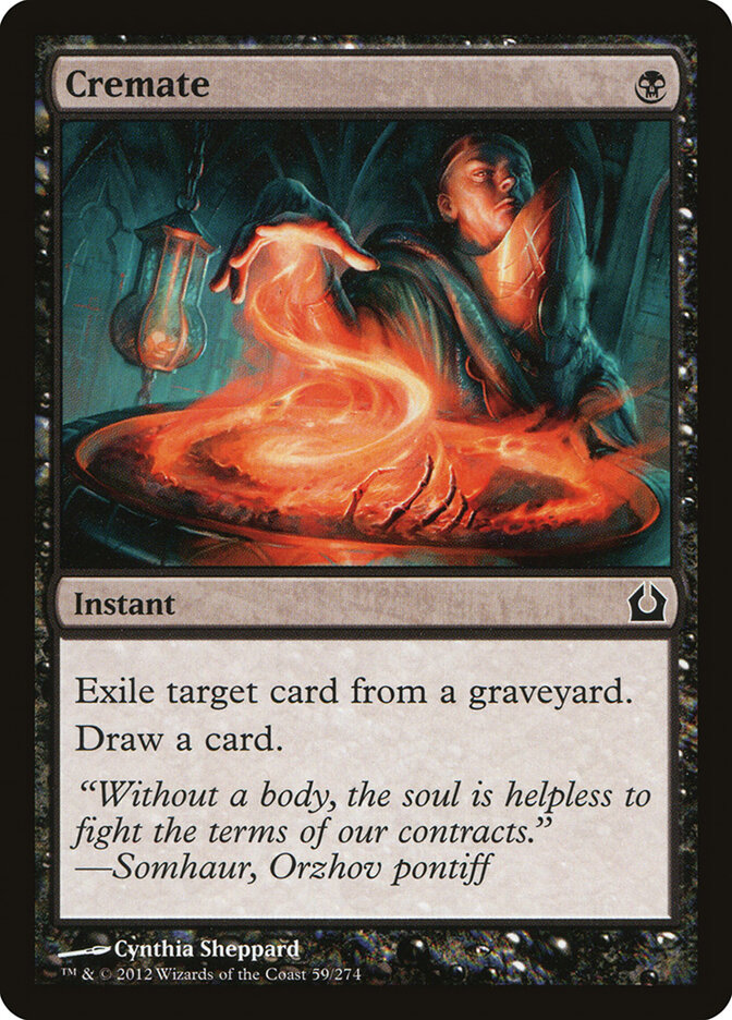 Cremate (Return to Ravnica)