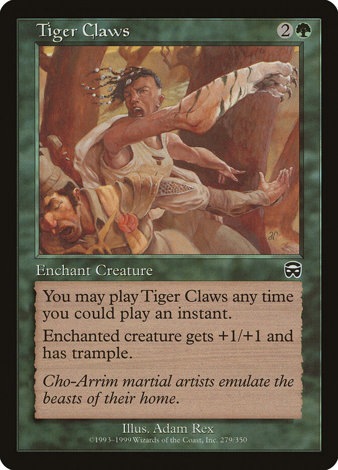 Tiger Claws (Mercadian Masques)