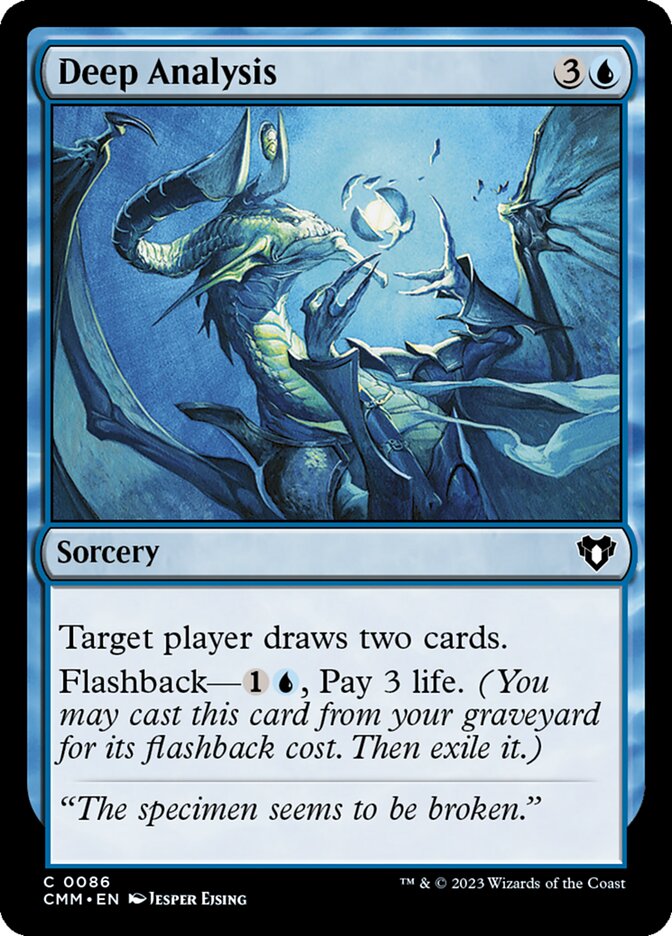 Deep Analysis (Commander Masters)