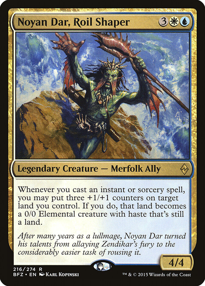 Noyan Dar, Roil Shaper (Battle for Zendikar)