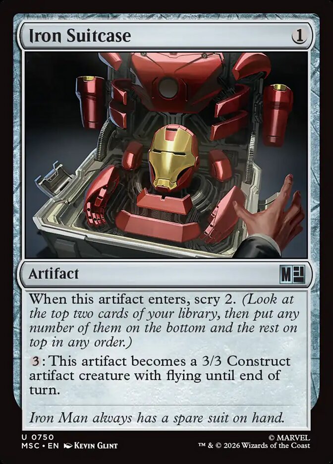 Iron Suitcase (Marvel Super Heroes Commander)