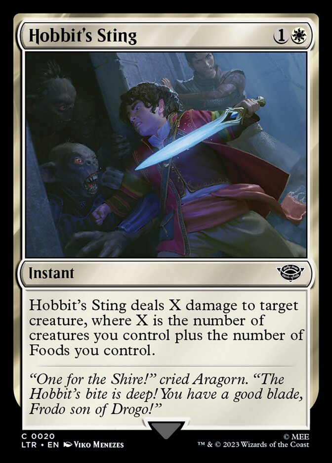 Hobbit's Sting (The Lord of the Rings: Tales of Middle-earth)