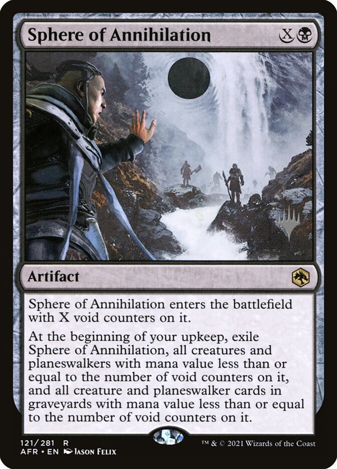 Sphere of Annihilation (Adventures in the Forgotten Realms Promos)