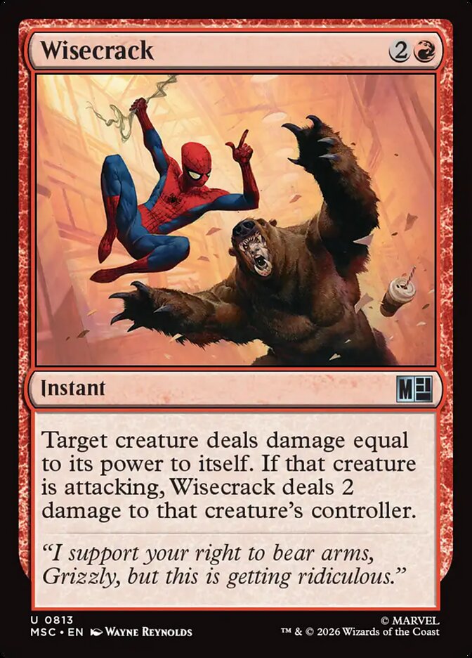 Wisecrack (Marvel Super Heroes Commander)