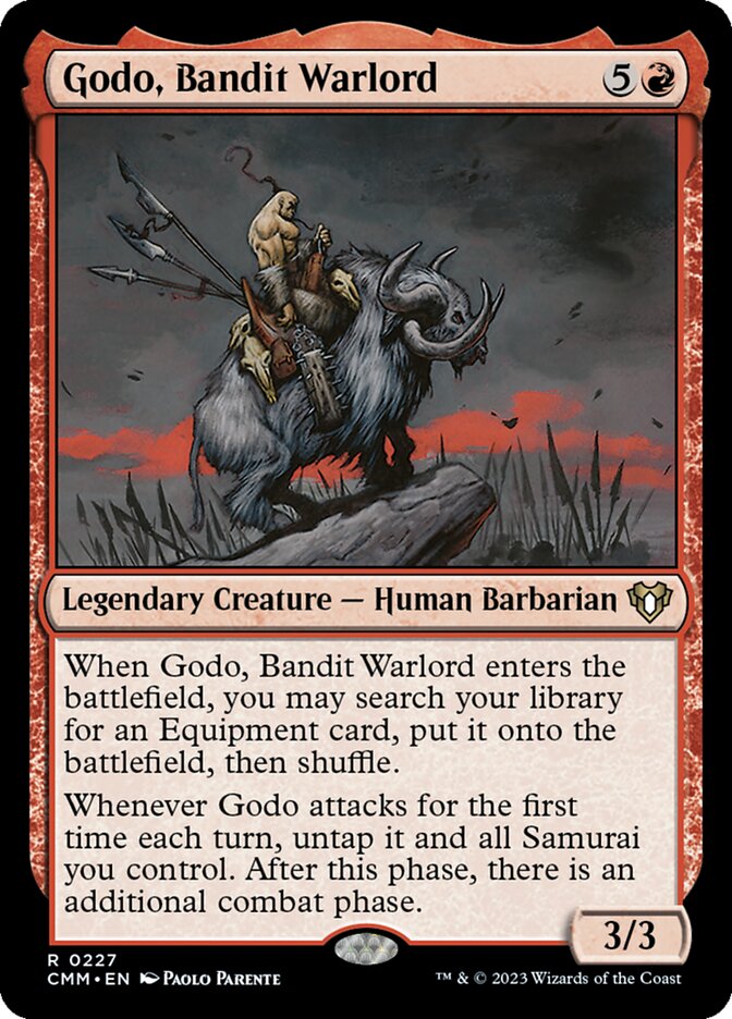 Godo, Bandit Warlord (Commander Masters)