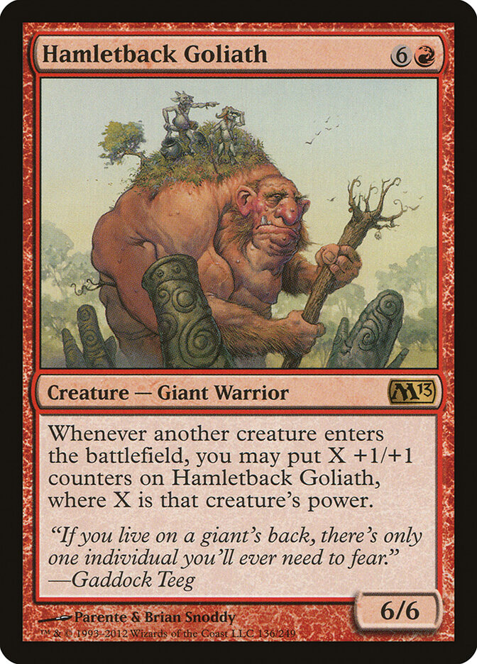Hamletback Goliath (Magic 2013)