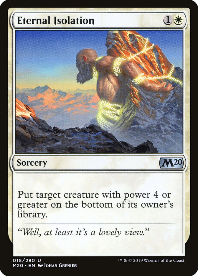 Eternal Isolation (Core Set 2020)