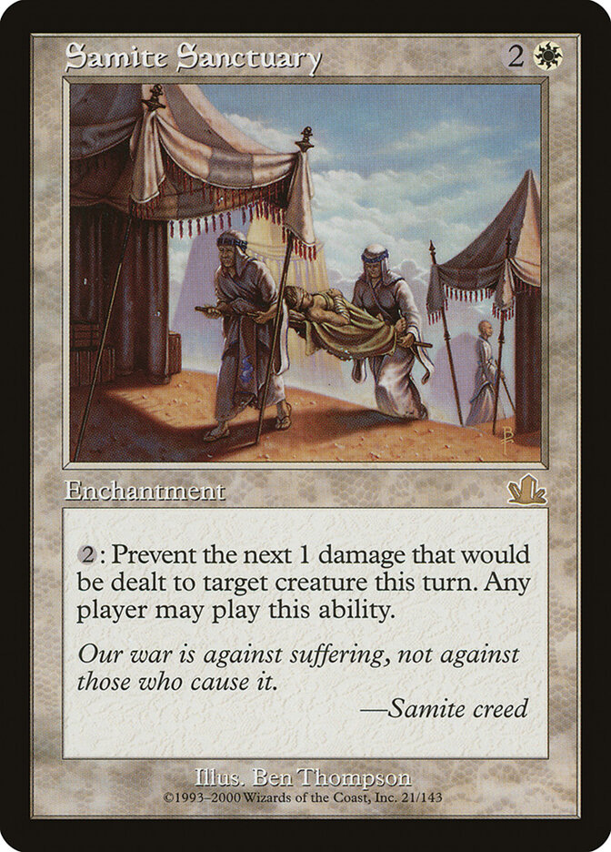 Samite Sanctuary (Prophecy)