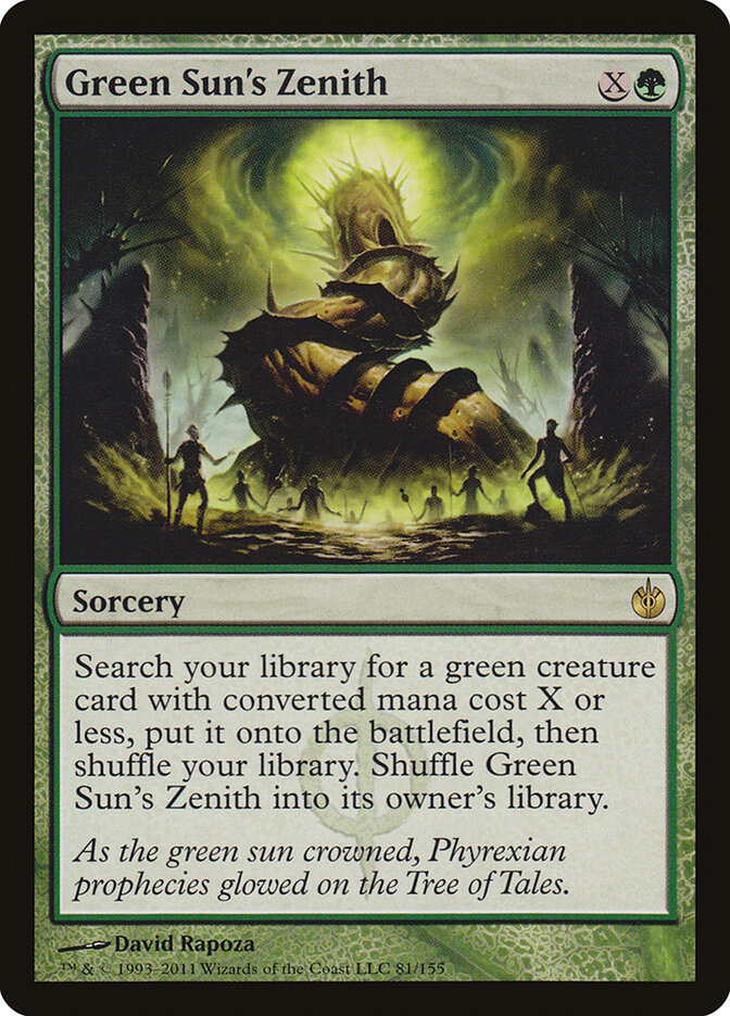 Green Sun's Zenith (Mirrodin Besieged)