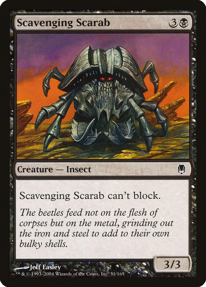 Scavenging Scarab (Darksteel)