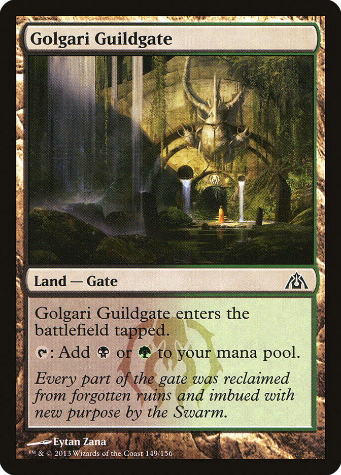 Golgari Guildgate (Dragon's Maze)