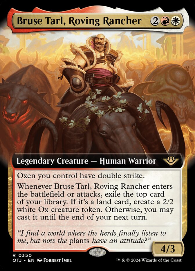 Bruse Tarl, Roving Rancher (Outlaws of Thunder Junction)