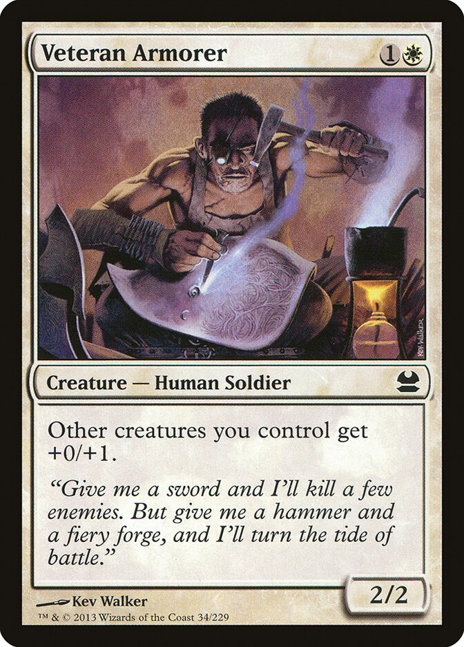Veteran Armorer (Modern Masters)