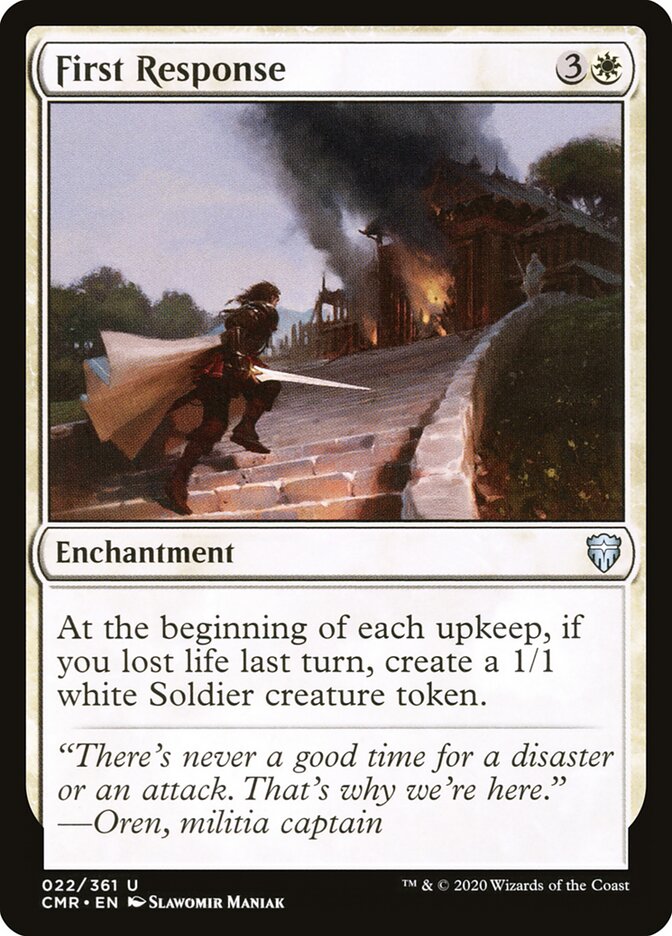 First Response (Commander Legends)