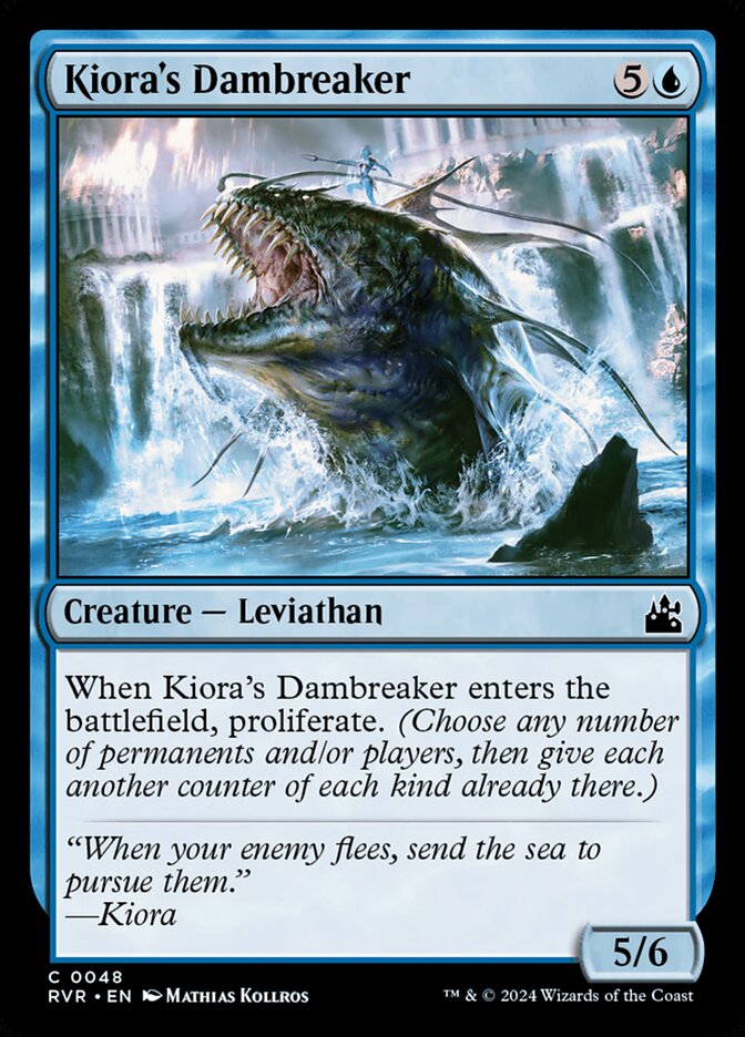 Kiora's Dambreaker (Ravnica Remastered)