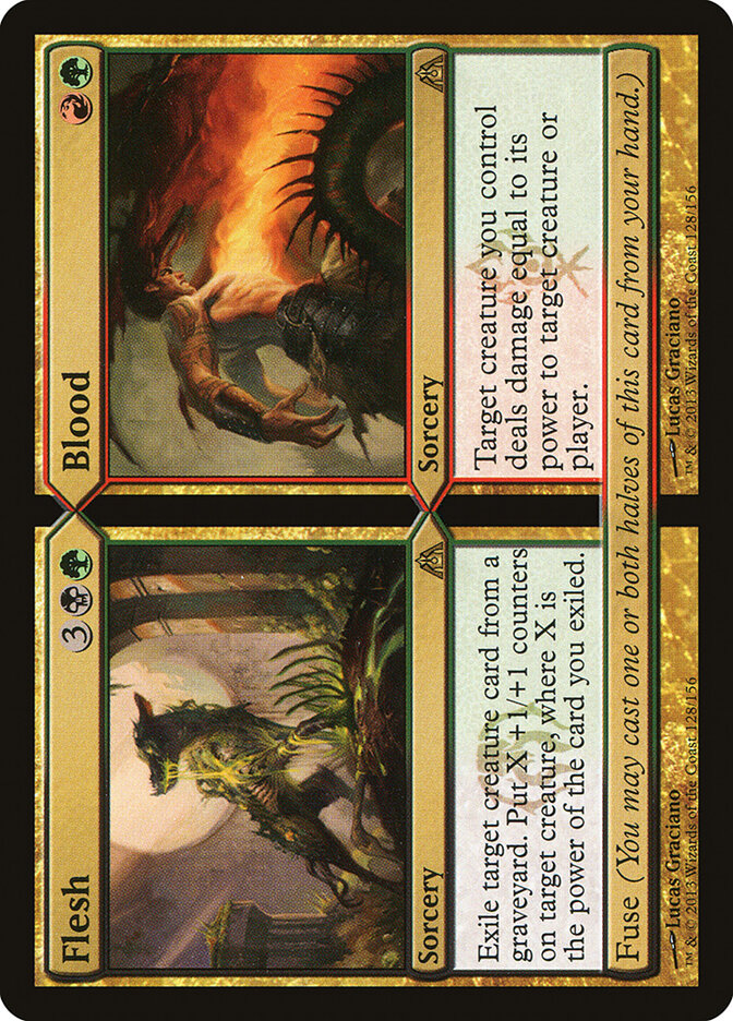 Flesh // Blood (Dragon's Maze)