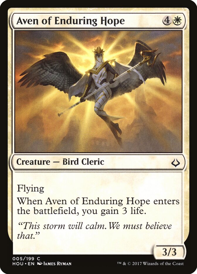 Aven of Enduring Hope (Hour of Devastation)