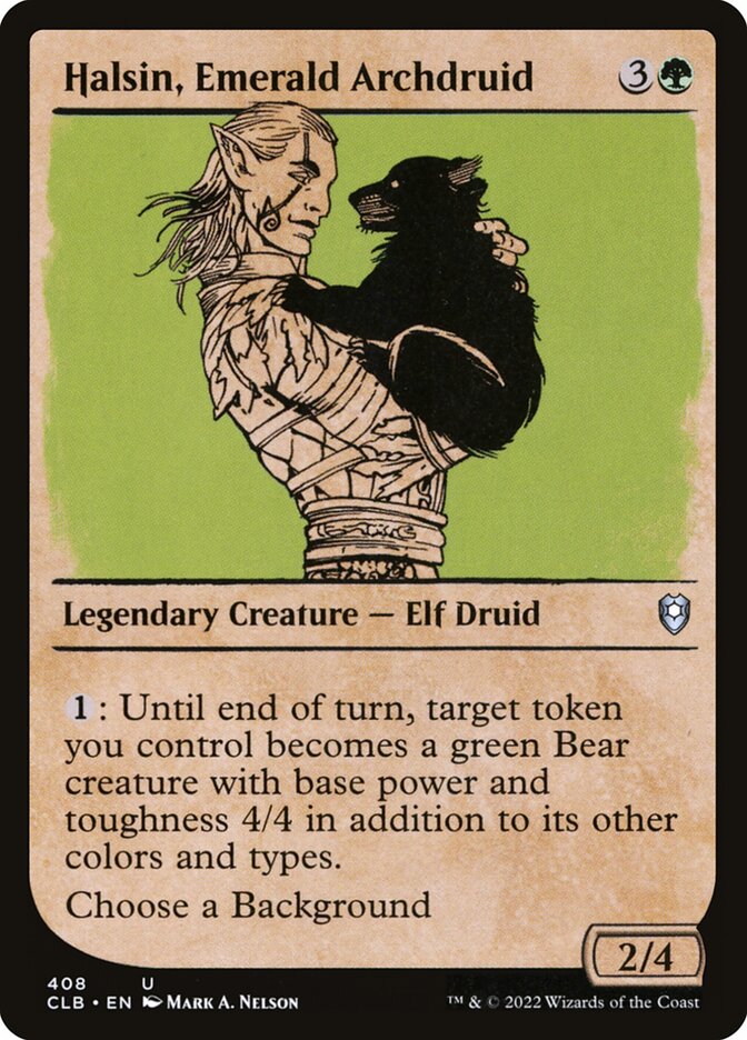 Halsin, Emerald Archdruid (Commander Legends: Battle for Baldur's Gate)