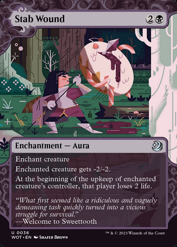 Stab Wound (Wilds of Eldraine: Enchanting Tales)