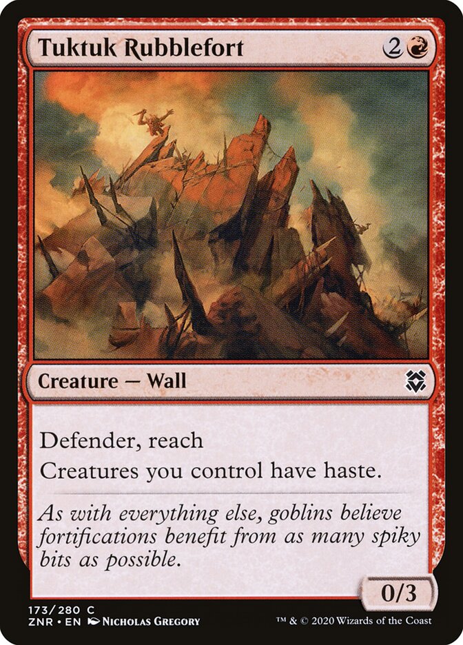 Tuktuk Rubblefort (Zendikar Rising)