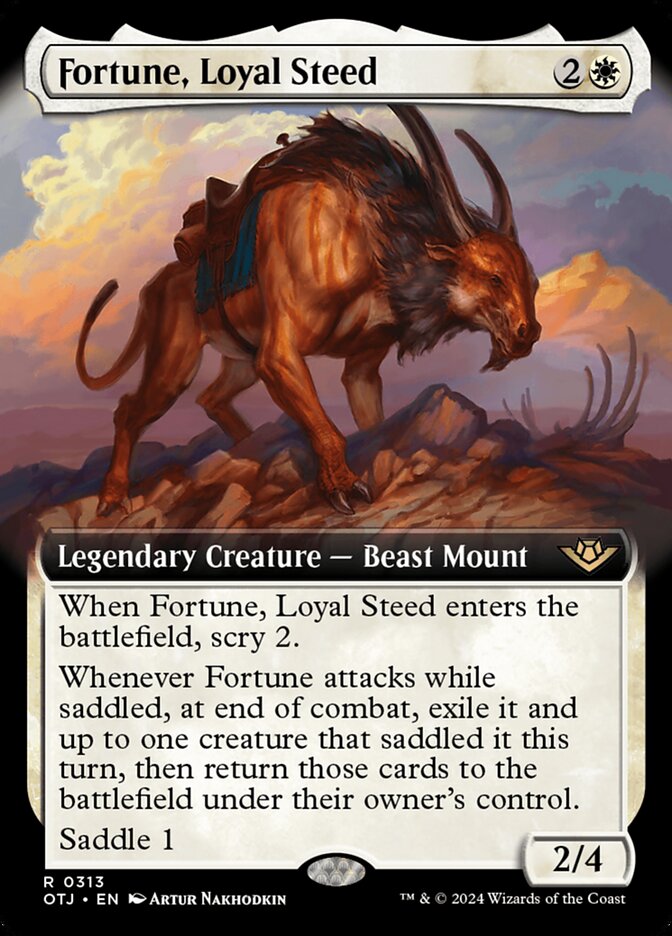 Fortune, Loyal Steed (Outlaws of Thunder Junction)